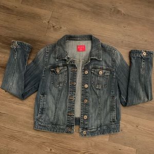 Medium Wash Jean Jacket from Elle